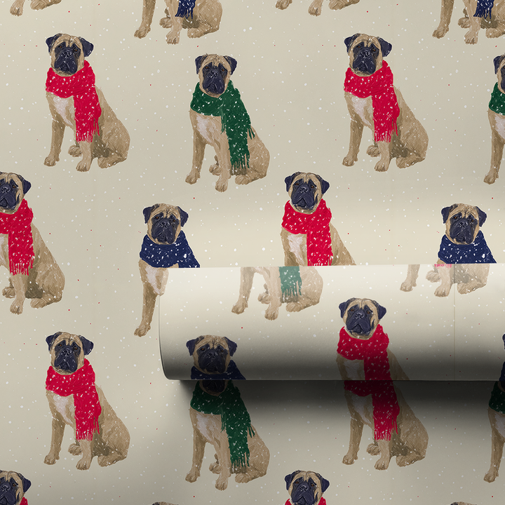 Scarves for the Bullmastiffs