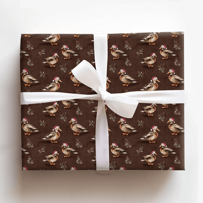 Santa’s Flock - Wrapping Paper - Aspen & Arlo