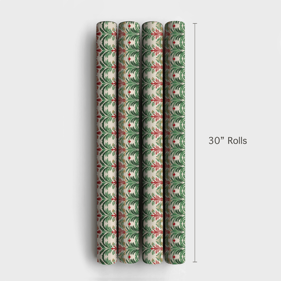 Holiday Palm Court - Wrapping Paper - Aspen & Arlo