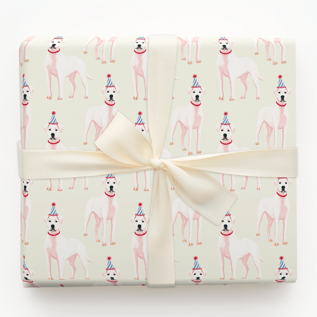 Party with the Dogo - Wrapping Paper - Aspen & Arlo