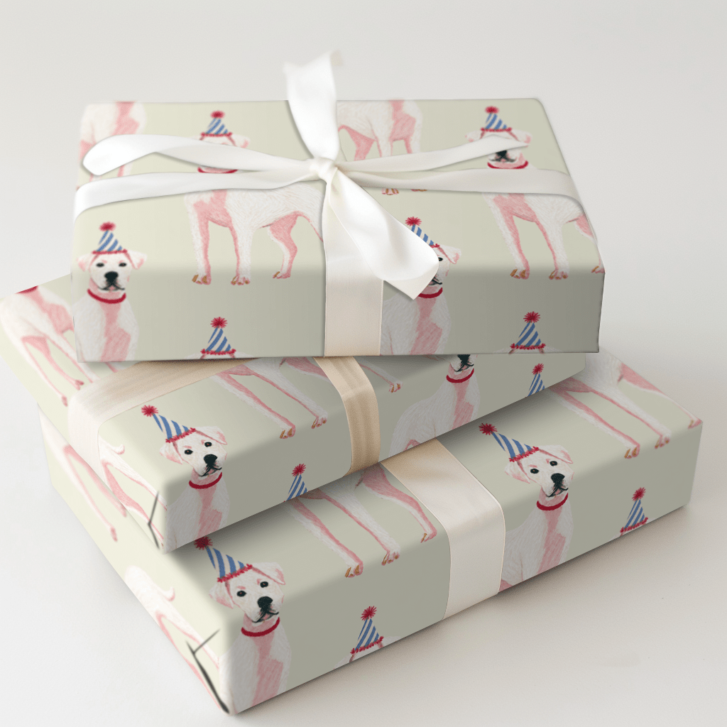 Party with the Dogo - Wrapping Paper - Aspen & Arlo
