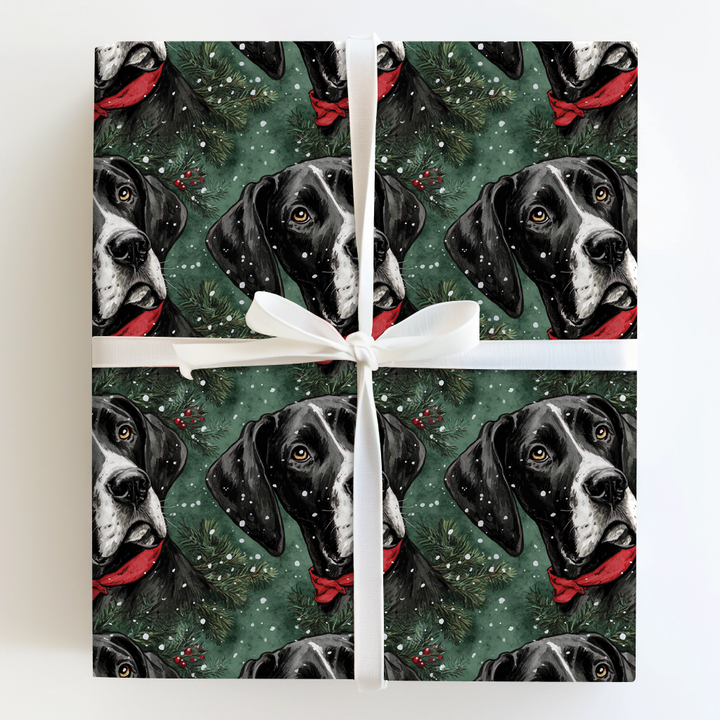 Great Dane in Green