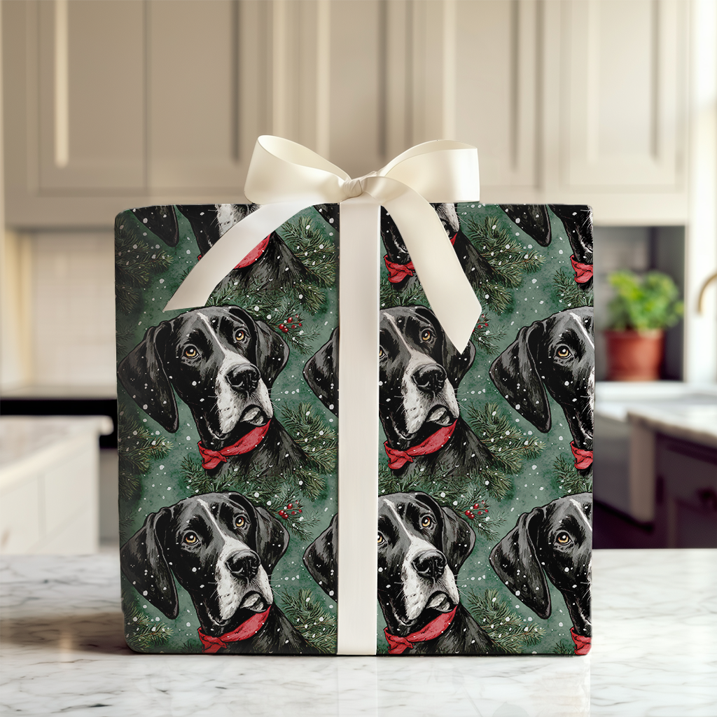 Great Dane in Green