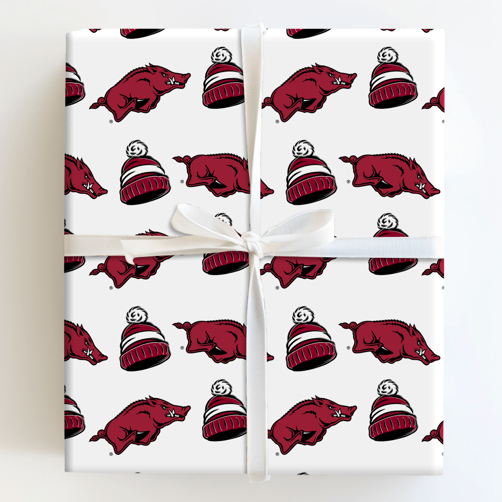 Arkansas Beanie - Wrapping Paper - Aspen & Arlo