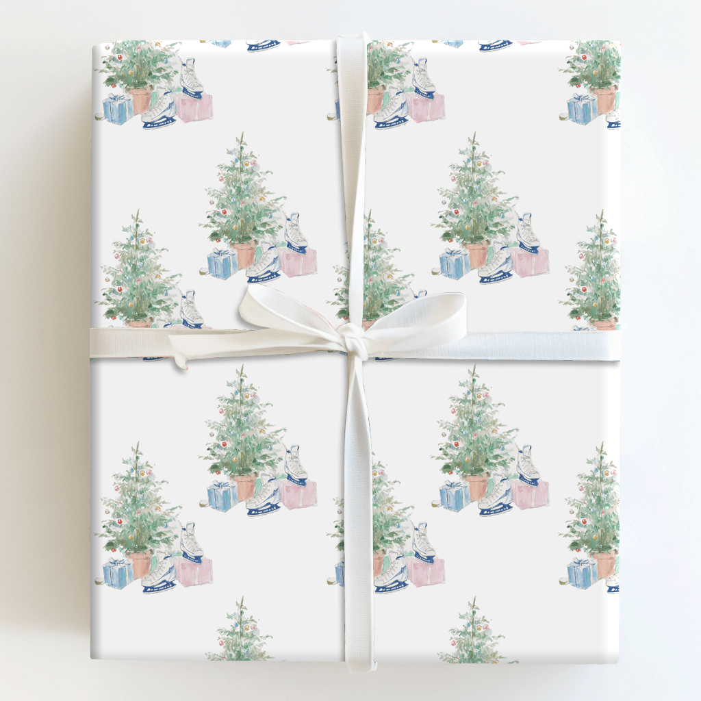 Pines and Pirouettes - Wrapping Paper - Aspen & Arlo