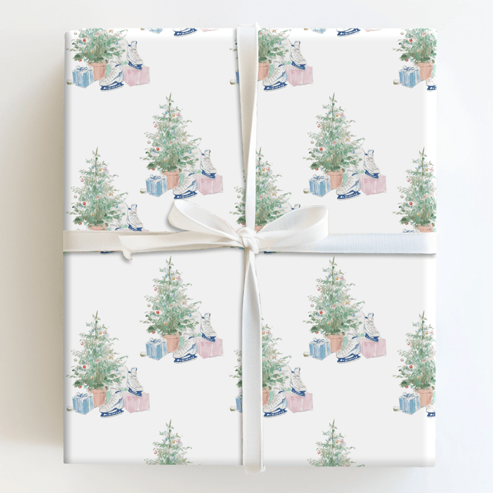 Pines and Pirouettes - Wrapping Paper - Aspen & Arlo