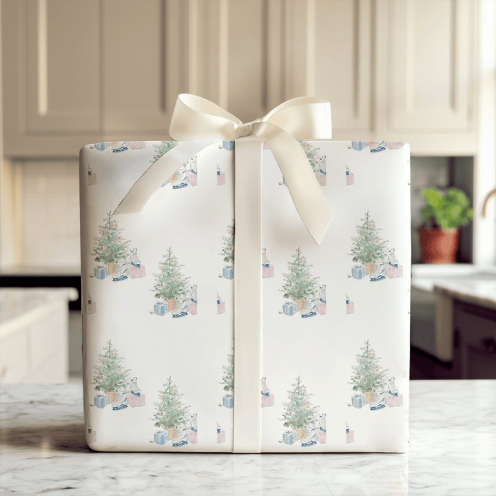 Pines and Pirouettes - Wrapping Paper - Aspen & Arlo