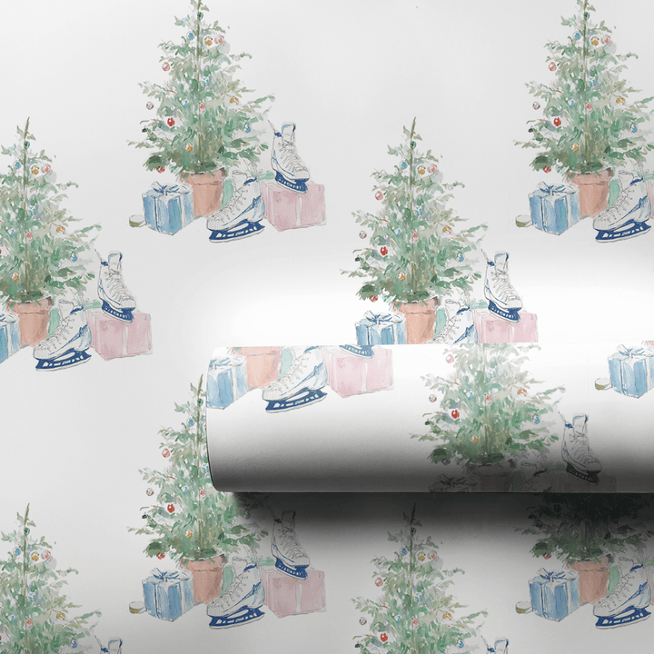 Pines and Pirouettes - Wrapping Paper - Aspen & Arlo