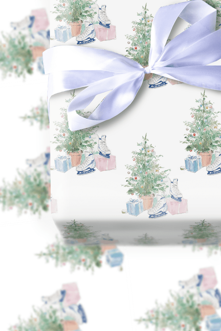 Pines and Pirouettes - Wrapping Paper - Aspen & Arlo