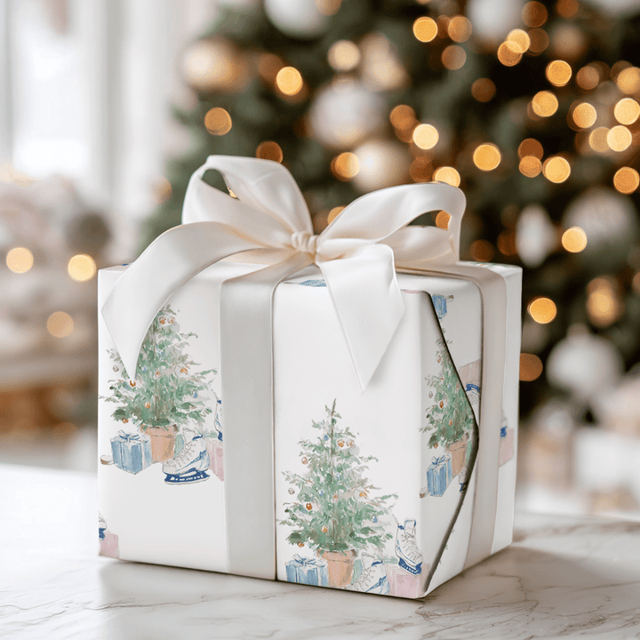 Pines and Pirouettes - Wrapping Paper - Aspen & Arlo