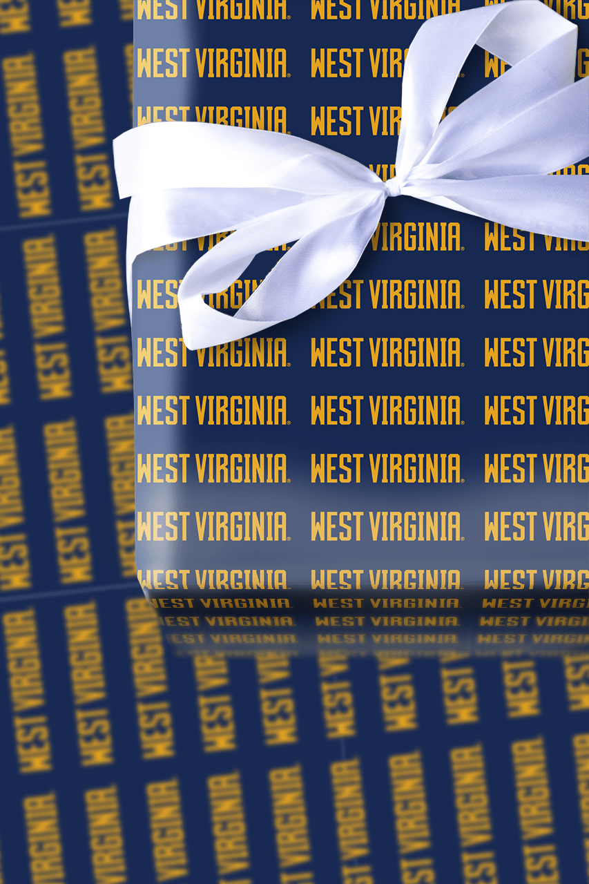Gold & Blue Strong - Wrapping Paper - Aspen & Arlo
