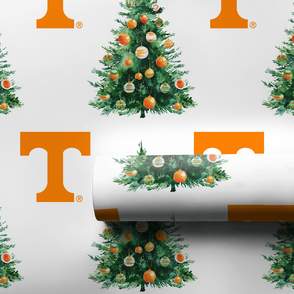 Smokey’s Snowy Spruce - Wrapping Paper - Aspen & Arlo