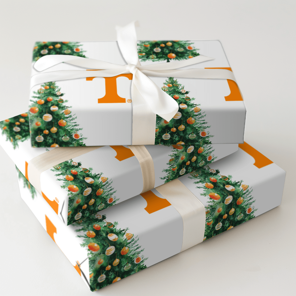 Smokey’s Snowy Spruce - Wrapping Paper - Aspen & Arlo