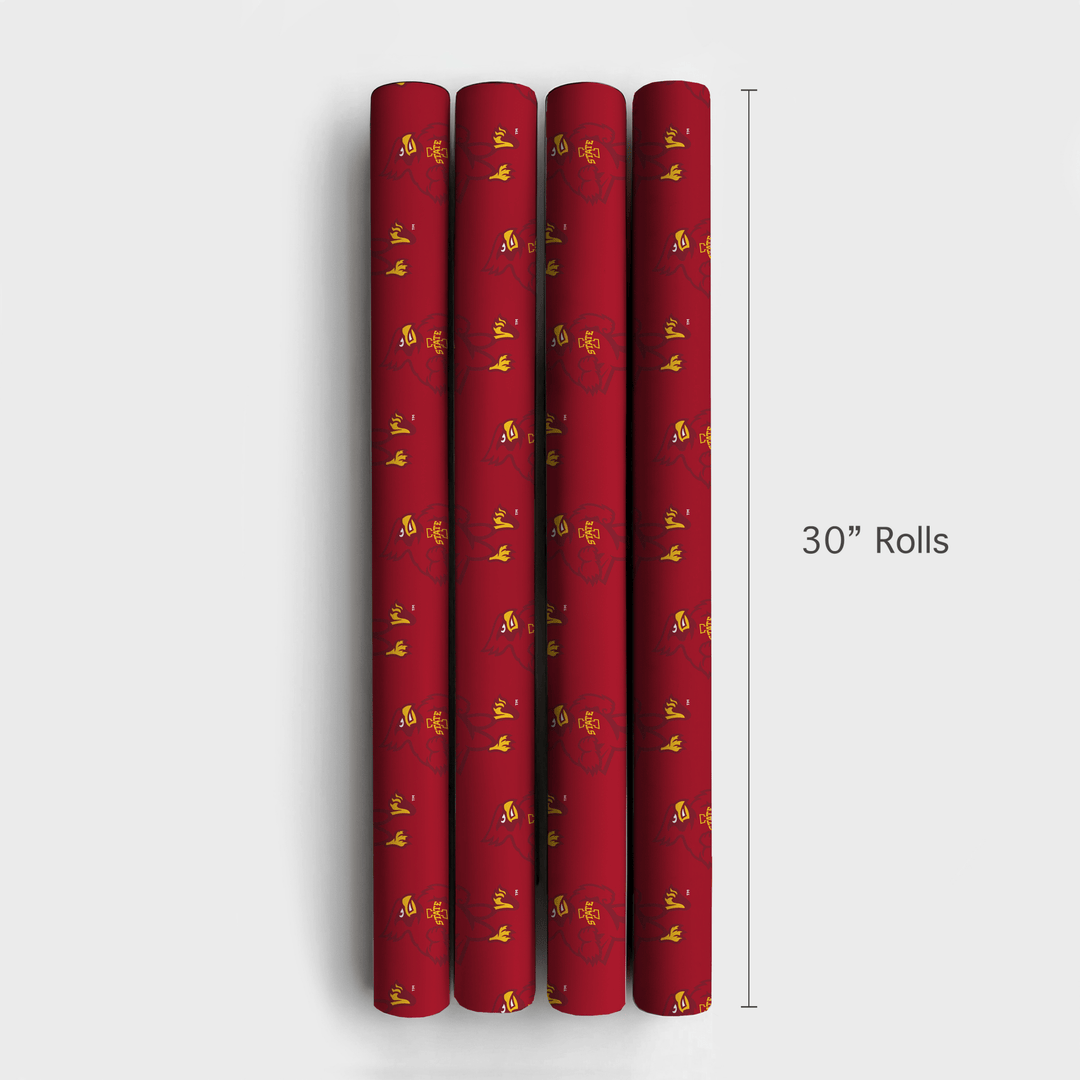 Heritage Cardinal - Wrapping Paper - Aspen & Arlo