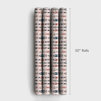 Nutcracker Collection - Wrapping Paper - Aspen & Arlo
