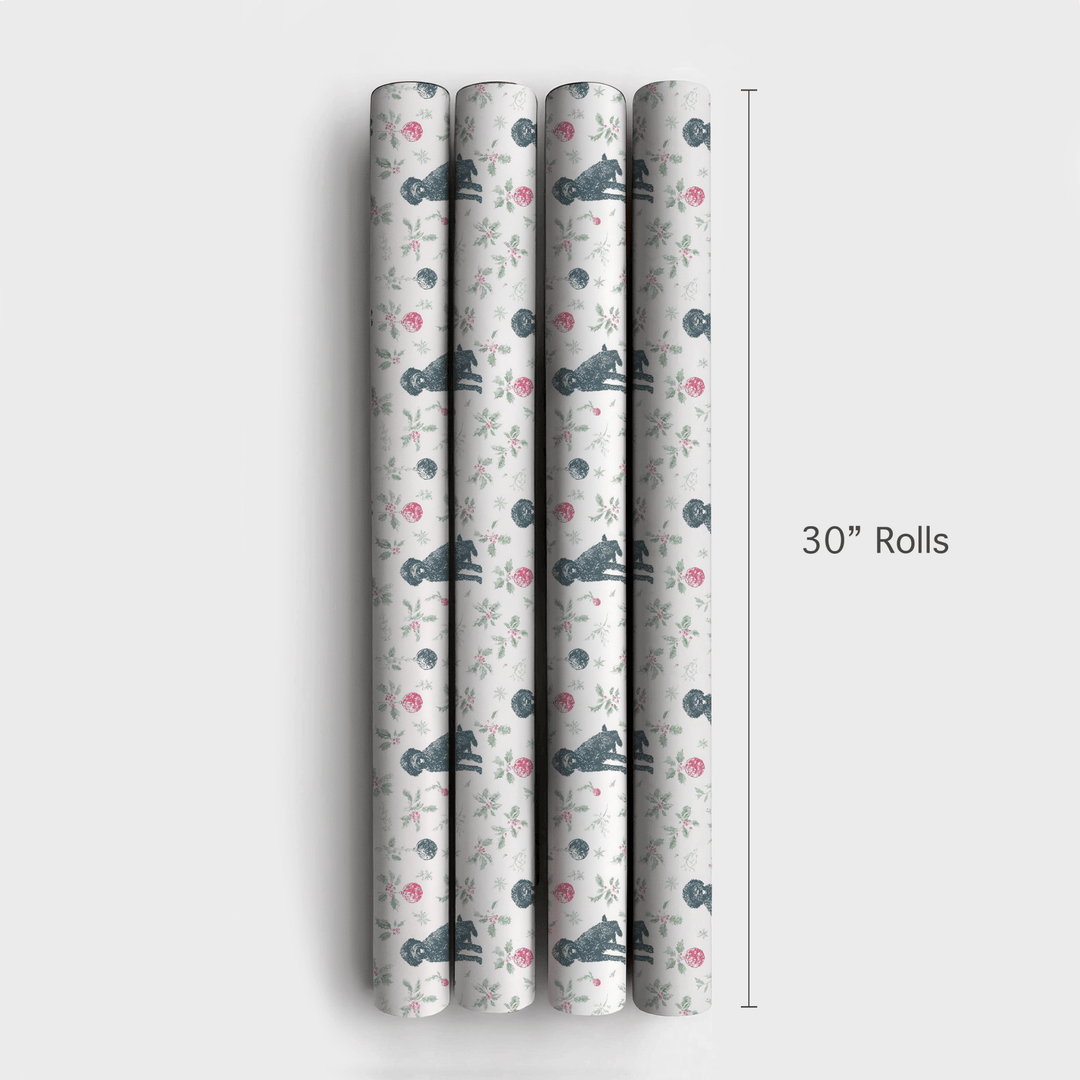 Merry Labradoodle - Wrapping Paper - Aspen & Arlo