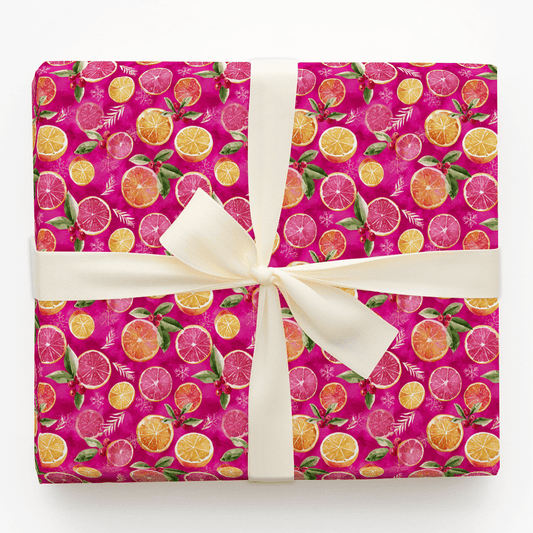 Grapefruit Sangria - Wrapping Paper - Aspen & Arlo