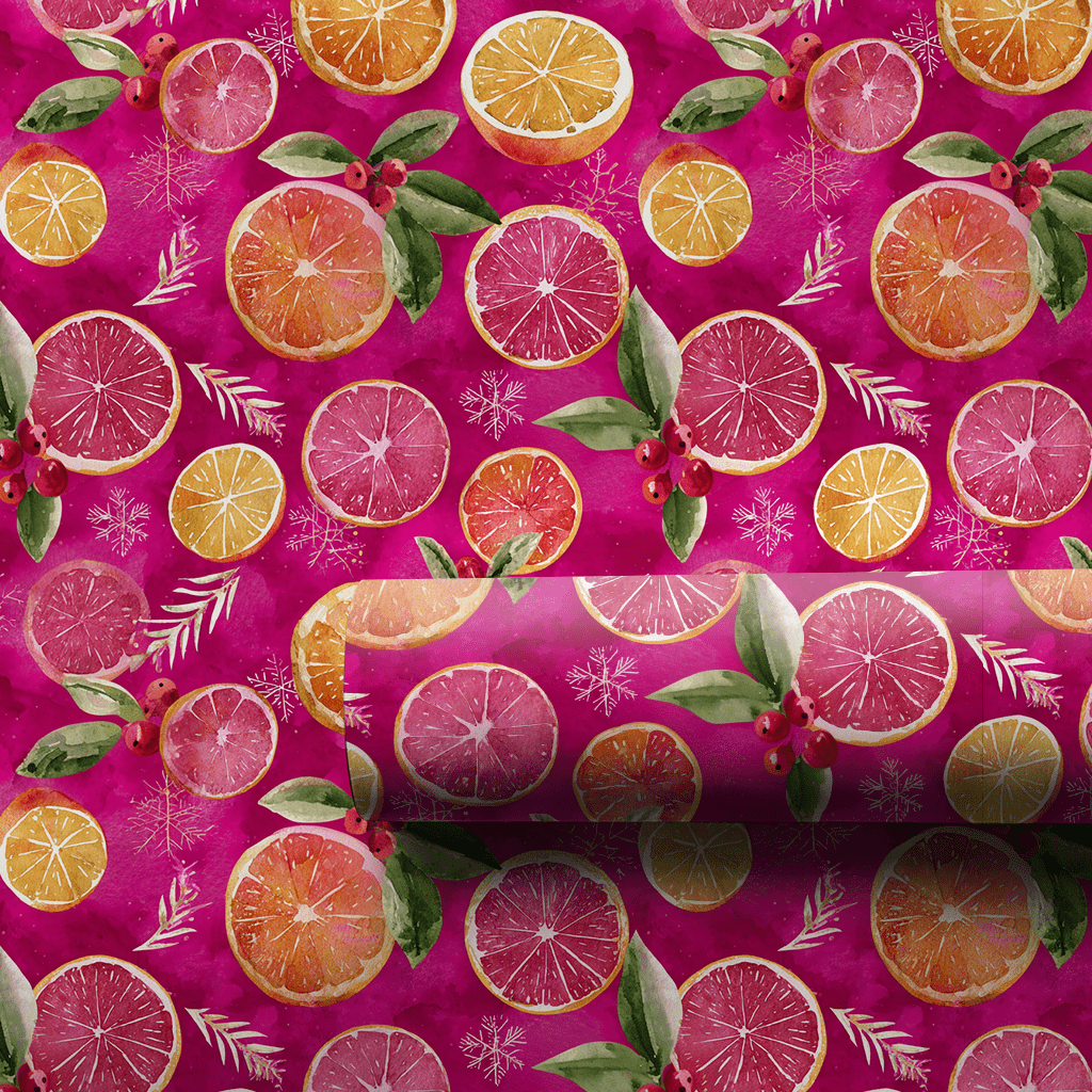 Grapefruit Sangria - Wrapping Paper - Aspen & Arlo