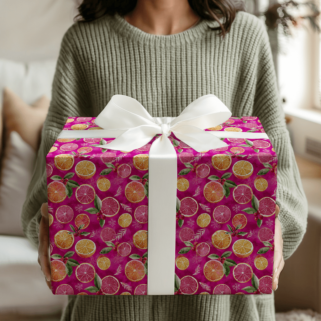 Grapefruit Sangria - Wrapping Paper - Aspen & Arlo
