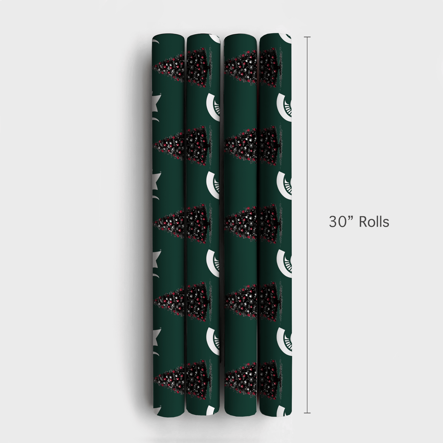 Spartan Festive Tree - Wrapping Paper - Aspen & Arlo