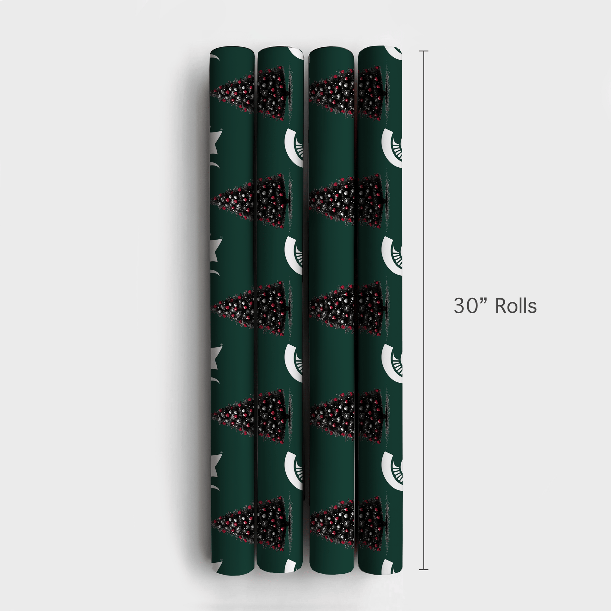 Spartan Festive Tree - Wrapping Paper - Aspen & Arlo