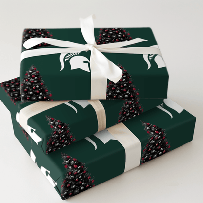 Spartan Festive Tree - Wrapping Paper - Aspen & Arlo