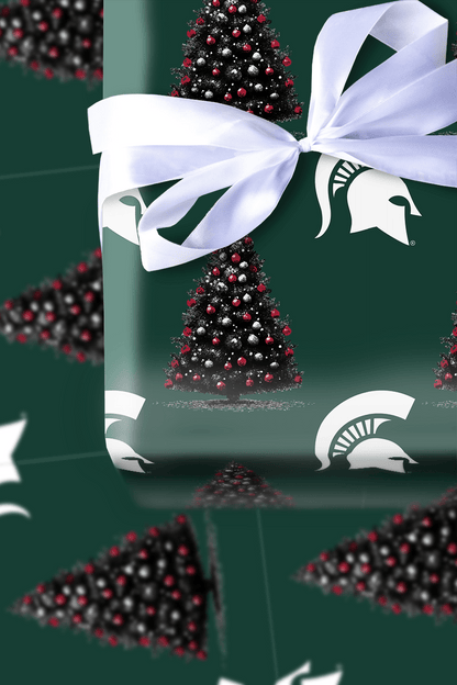 Spartan Festive Tree - Wrapping Paper - Aspen & Arlo