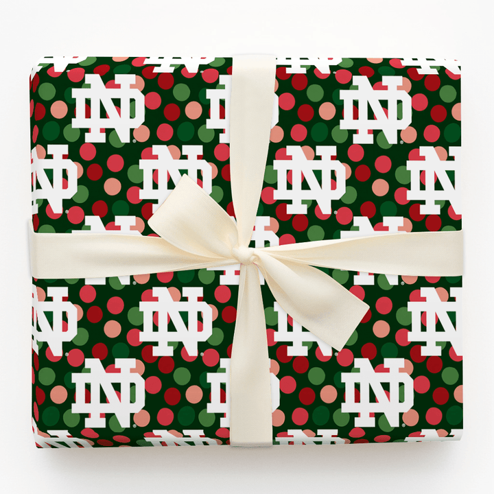 Irish Christmas Dots - Wrapping Paper - Aspen & Arlo