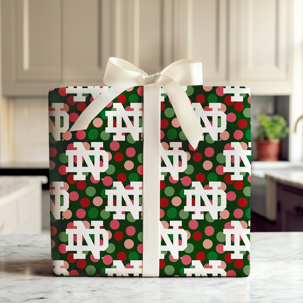 Irish Christmas Dots - Wrapping Paper - Aspen & Arlo