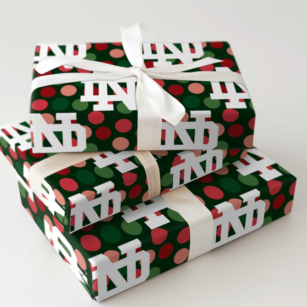 Irish Christmas Dots - Wrapping Paper - Aspen & Arlo