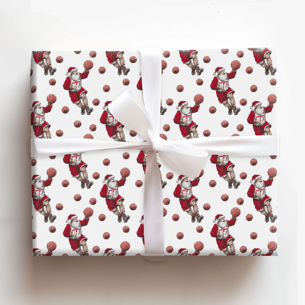 Deck the Court – Wisconsin Style - Wrapping Paper - Aspen & Arlo
