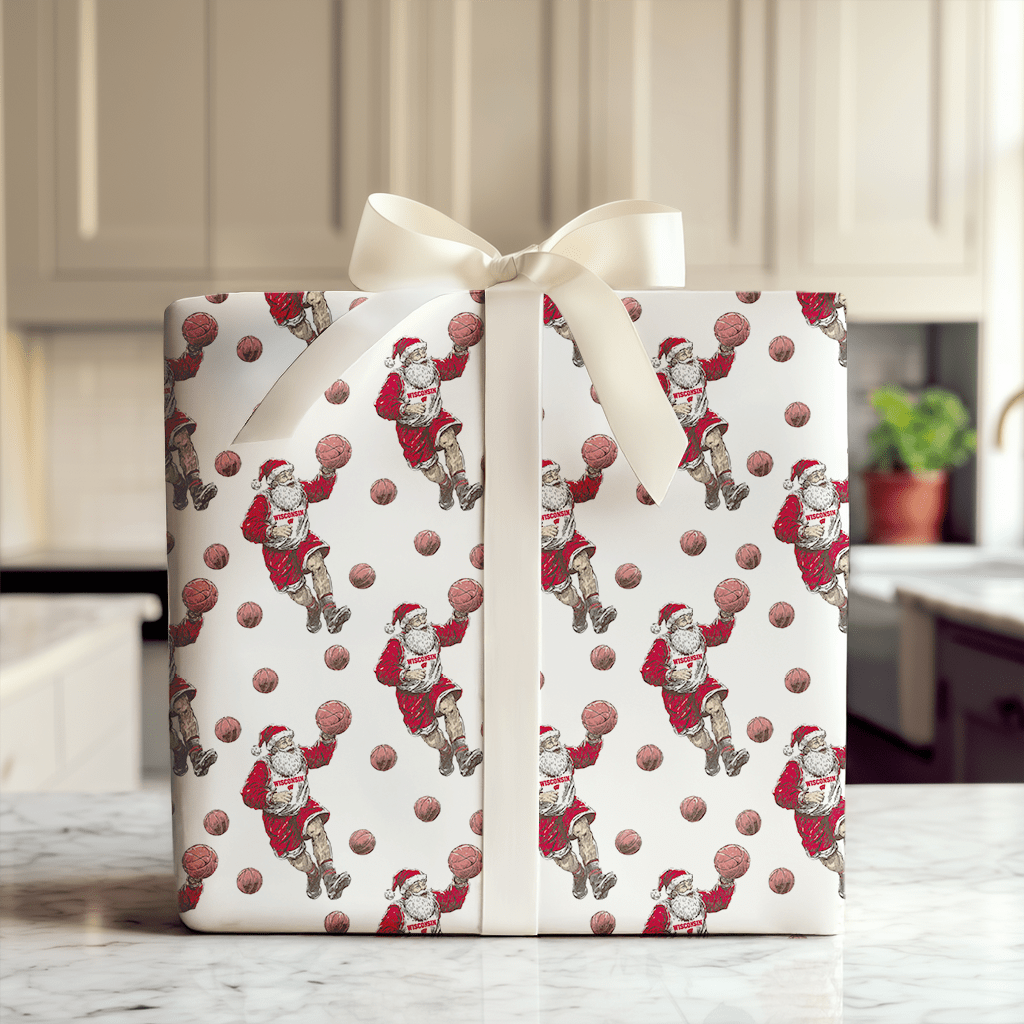 Deck the Court – Wisconsin Style - Wrapping Paper - Aspen & Arlo