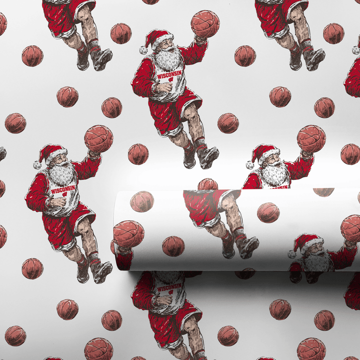 Deck the Court – Wisconsin Style - Wrapping Paper - Aspen & Arlo