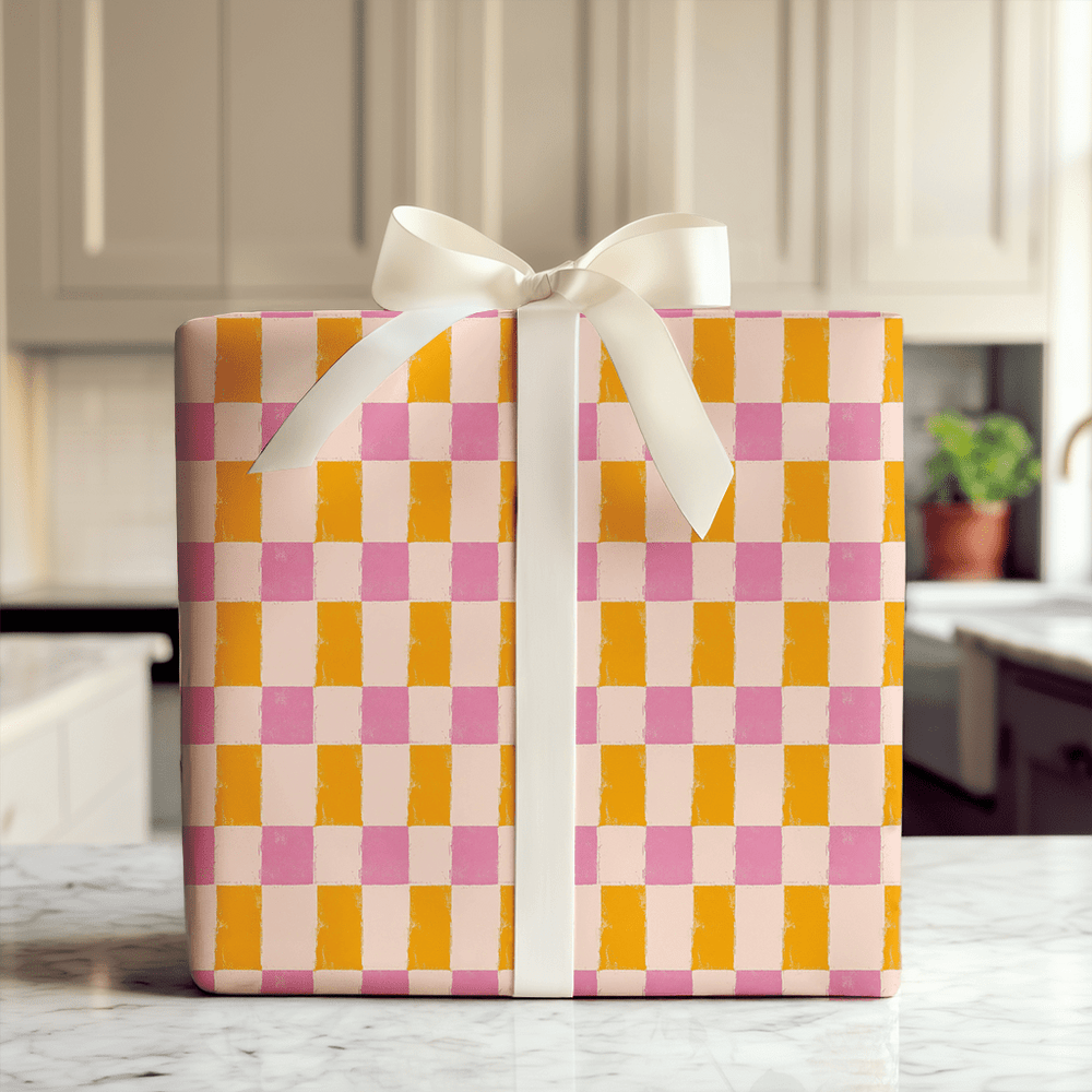 Mark My Board Pink - Wrapping Paper - Aspen & Arlo