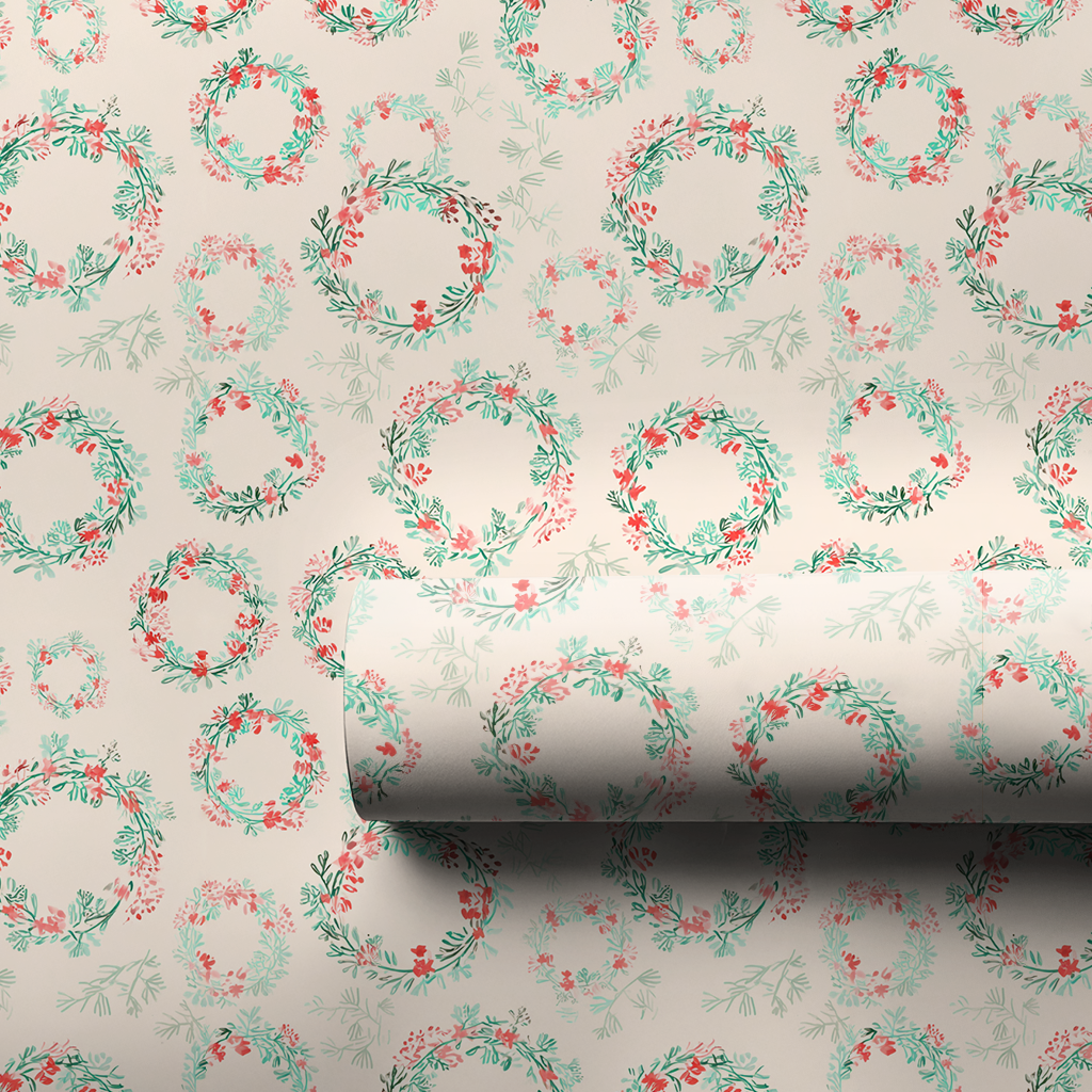 Blush Wreath Scatter