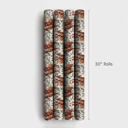 Sleigh Ride Stallion - Wrapping Paper - Aspen & Arlo