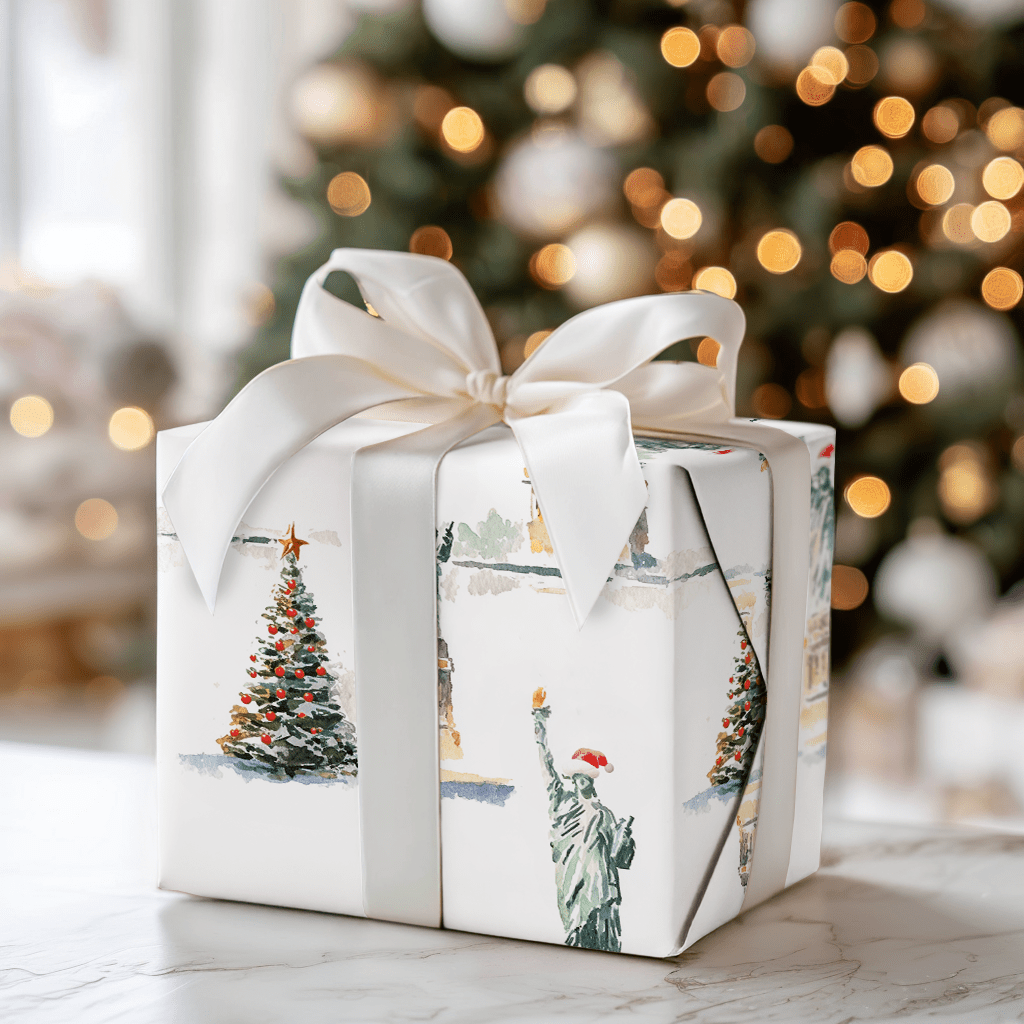 Liberty Lights - Wrapping Paper - Aspen & Arlo