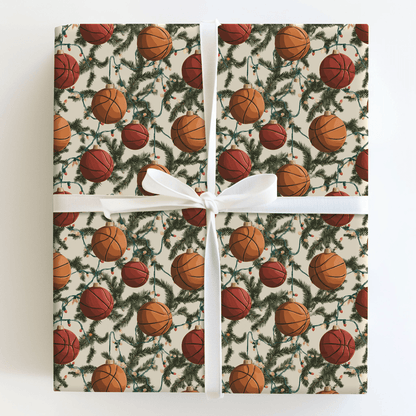 Fa La La Layup - Wrapping Paper - Aspen & Arlo