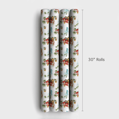 Five O_Clock Festive - Wrapping Paper - Aspen & Arlo