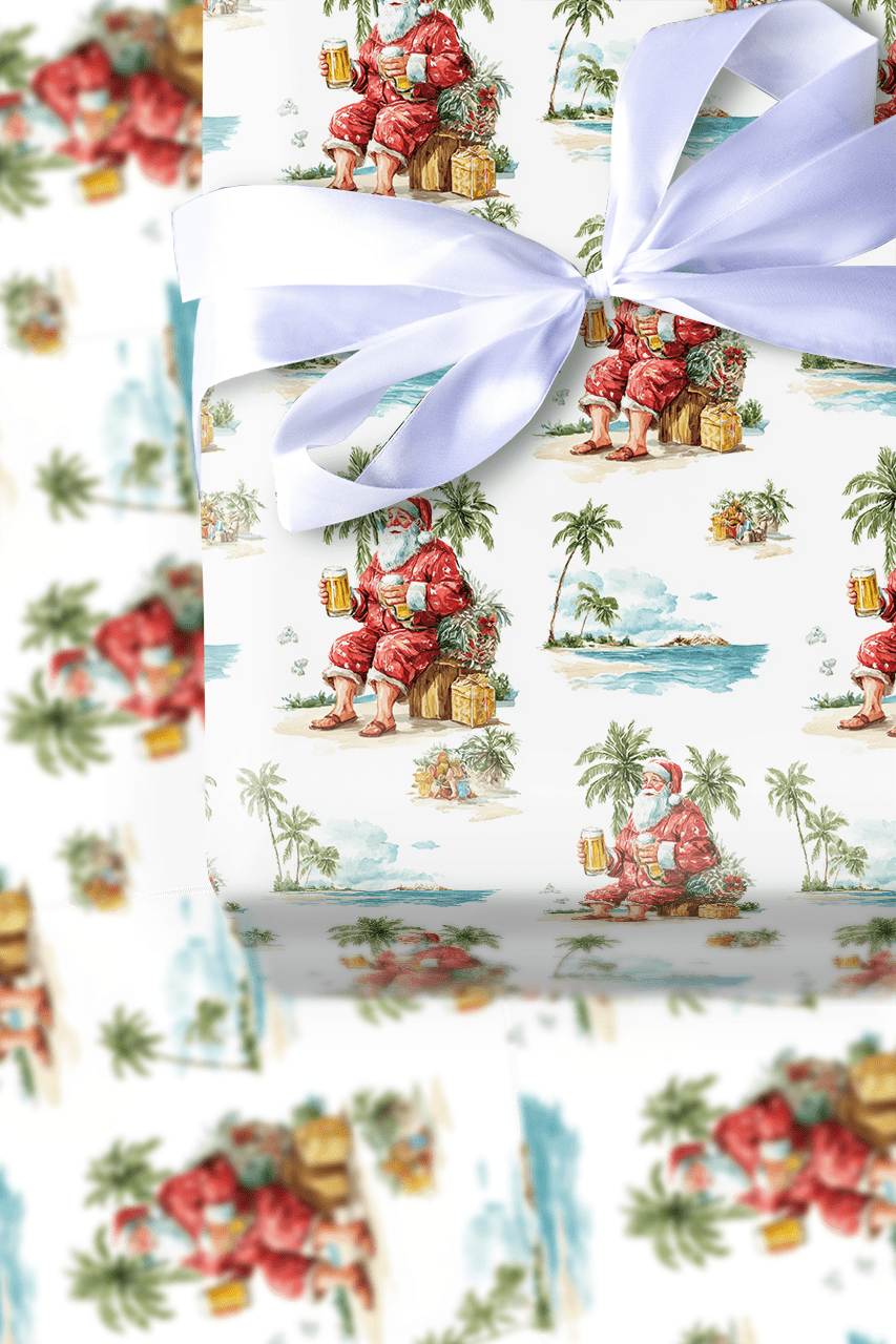 Five O_Clock Festive - Wrapping Paper - Aspen & Arlo