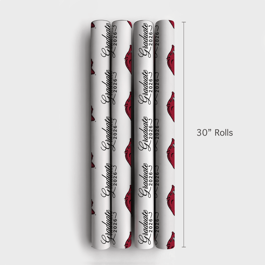 2026 Graduate Arkansas - Wrapping Paper - Aspen & Arlo