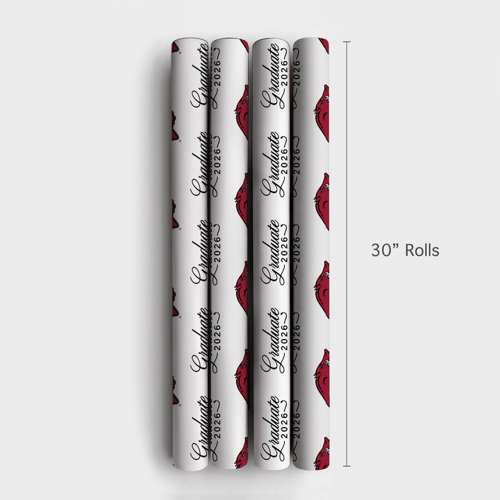 2026 Graduate Arkansas - Wrapping Paper - Aspen & Arlo