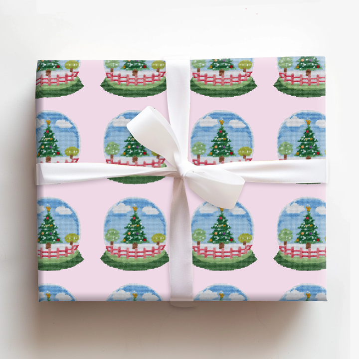 Blushing Snow Globe Stitch