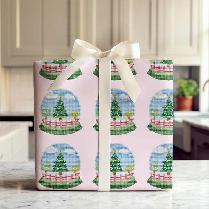 Blushing Snow Globe Stitch