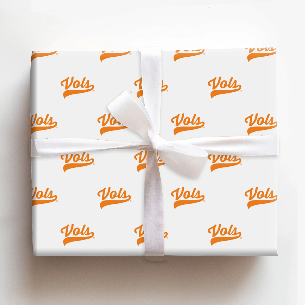 Vols Script - Wrapping Paper - Aspen & Arlo