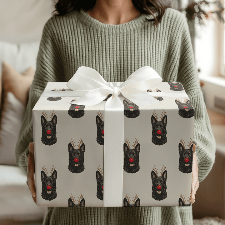 Rudolph the Malinois - Wrapping Paper - Aspen & Arlo