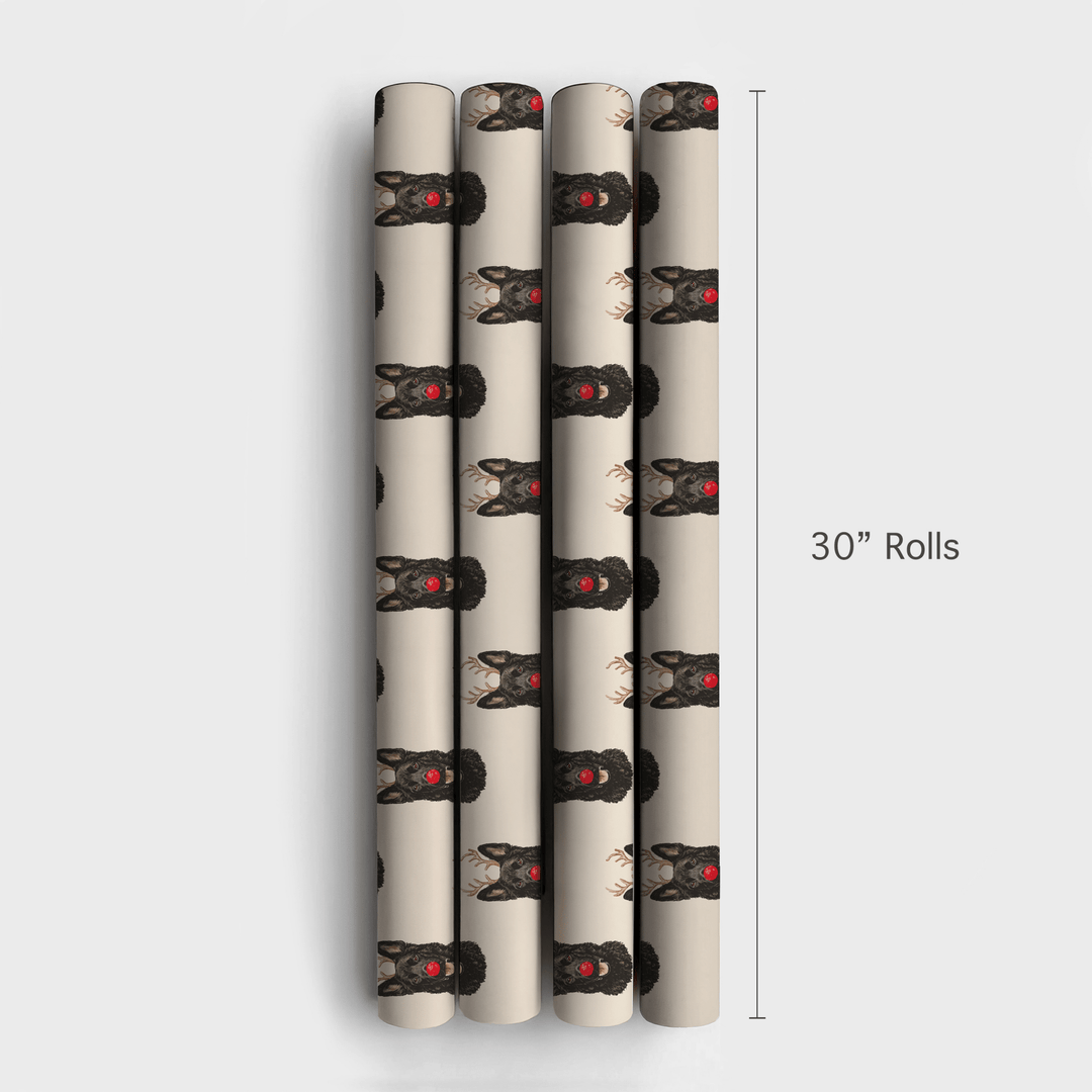 Rudolph the Malinois - Wrapping Paper - Aspen & Arlo