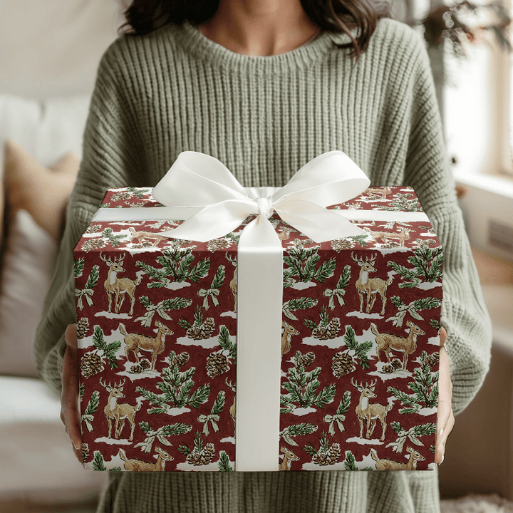 Whitetail Christmas - Wrapping Paper - Aspen & Arlo