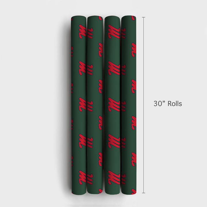 Oxford Evergreen - Wrapping Paper - Aspen & Arlo