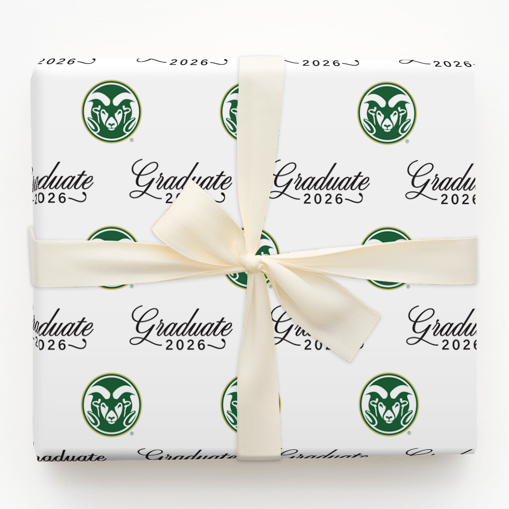 CSU 2026 Graduate - Wrapping Paper - Aspen & Arlo